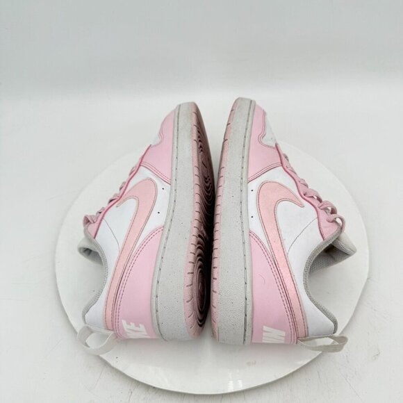 Nike Court Borough Low Recraft Youth Sz 6Y Women 7.5 DV5456-105 Pink White Shoes - Picture 6 of 11